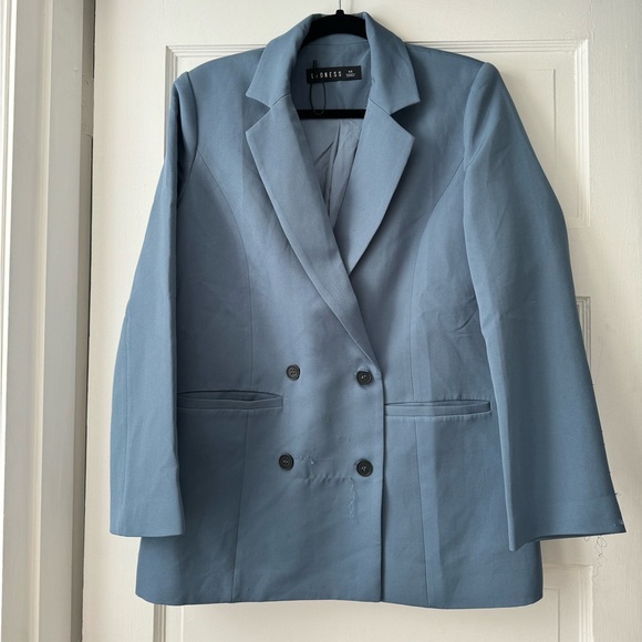Princess Polly Blazer Blue - Picture 2 of 12